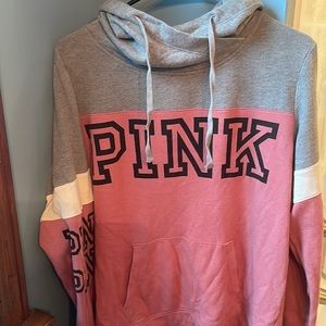 PINK hoodie lightly worn